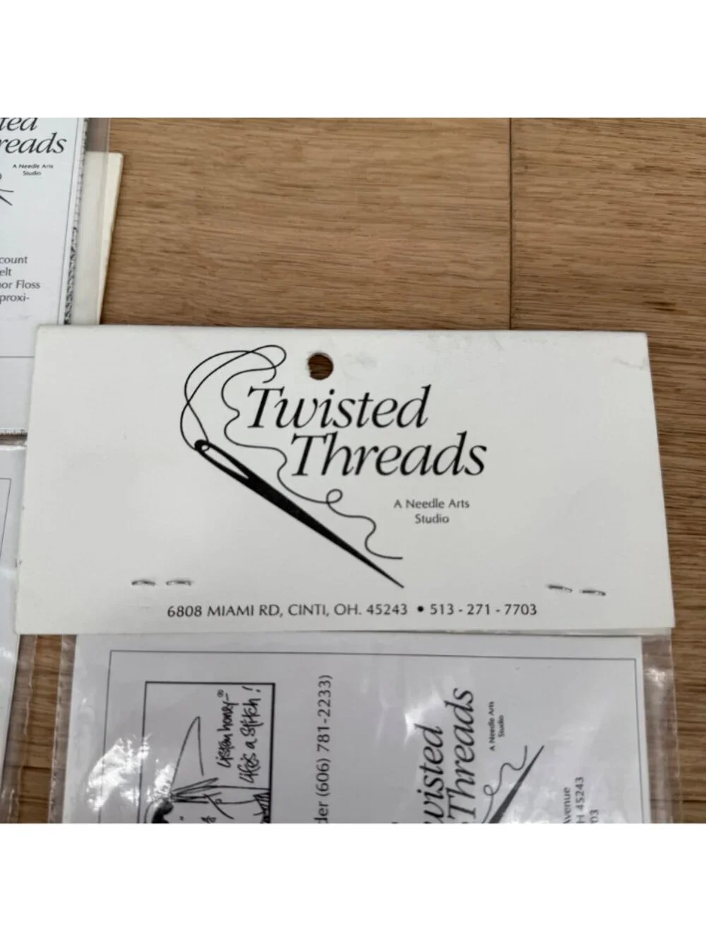 Twisted Threads Emerson Listen Honey Cross Stitch Charts LOT of 5 NEW SEALED